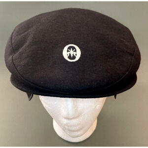 Vintage Northern Cap Thinsulate Size L Black Wool Cap Paperboy Ear Cover USA